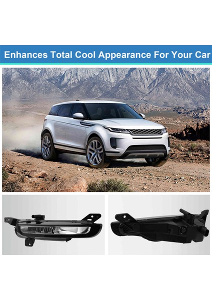 Araba Ön Tampon Sis Lambaları Land Rover Range Rover Evoque Için Işıklar 2016-2018 Gündüz Koşu Far Sağ LR072645 (Yurt Dışından) fırsatları