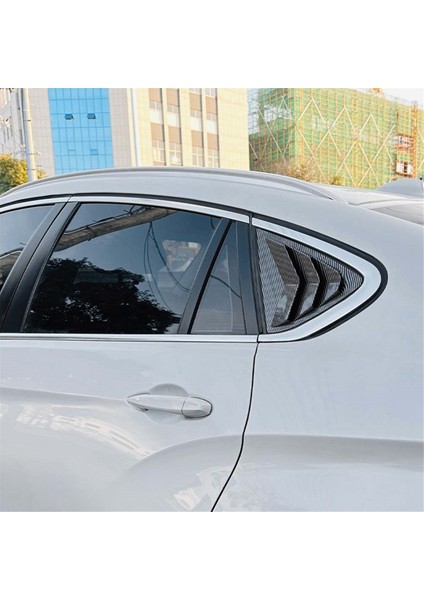 Araba Arka Pencere Kapağı Kapağı Döşeme Penceresi Panjur Panosu Yan Havalandırma Döşemesi Bmw X6 F16 2015-2019 Karbon Fiber (Yurt Dışından) modelleri