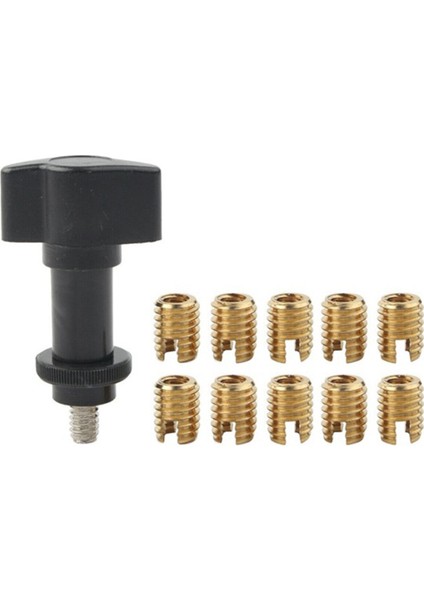 10PCS Pirinç Kaplama E ve 1 Pcs Araçlar Tururma Için Onarım Kiti Electra Street Glide Batwing 86-18 (Yurt Dışından)
