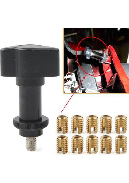 10PCS Pirinç Kaplama E ve 1 Pcs Araçlar Tururma Için Onarım Kiti Electra Street Glide Batwing 86-18 (Yurt Dışından) fiyatları