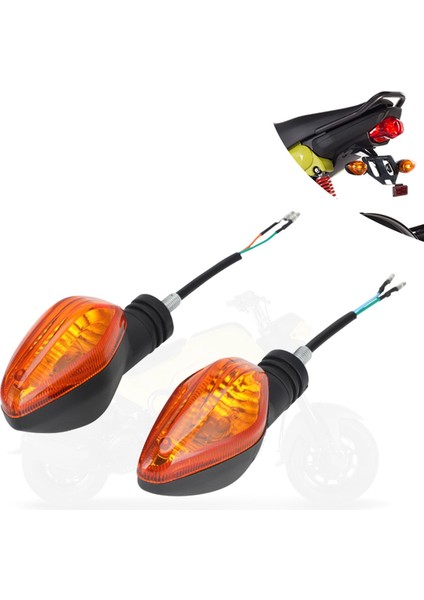 Honda Navi Için Motosiklet Turn Sinyal Işık Karıştırıcıları 110 NAVI110 2022-2024 Aksesuarlar Arka (Yurt Dışından) modelleri