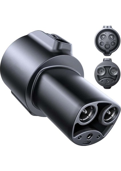 J1772 Tesla Şarj Cihazı Aksesuarları Için Tesla Şarj Adaptörü [max 80A 240V] Telsa Nacs Adaptörü, Kullanımı Kolay (Yurt Dışından)