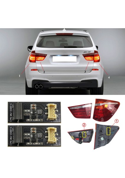 1paır Araç Aydınlatma Sistemi Kontrol Cihazı B003809.2 Bmw X3 F25 2010-2017 (Yurt Dışından) fırsatları