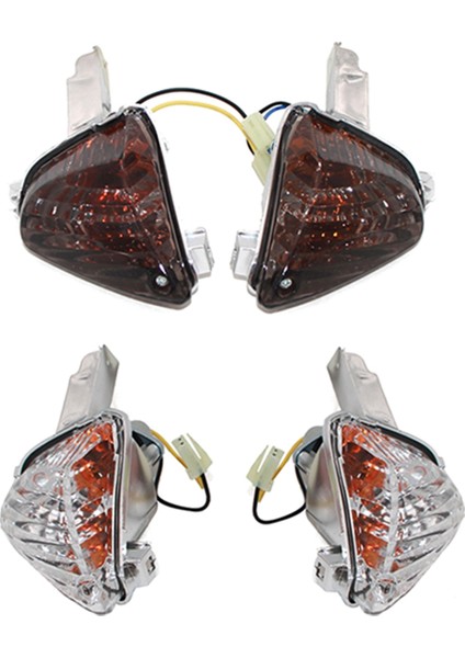 Suzuki Gsxr Için Motosiklet Göstergesi Lamba Arka Turn Sinyal Kuyruk Işığı Işık 600 750 2008-2010 09 Gsxr 1000 K7 2007-2008 Füme (Yurt Dışından) indirimleri