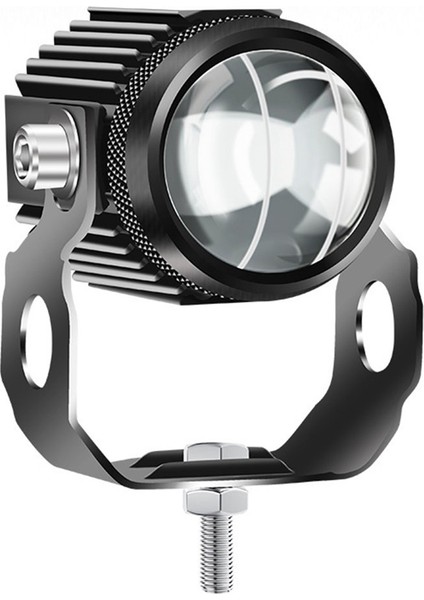 Motosiklet Yüksek Güçlü Lens Spot Işığı 6500K LED Çift Renk Harici Spotlar 12W Motosiklet Farları (Yurt Dışından) fiyatları