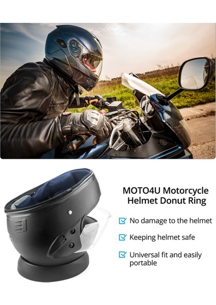 Motosiklet Kask Standı, Kask Servis Pedi, Motosiklet Kar Arabası Scooter Kaskları Için Kask Destek Çörek Yüzüğü (Yurt Dışından) indirimleri