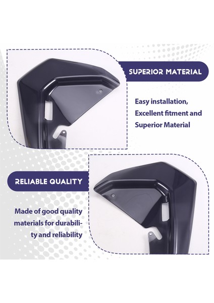 Bmw R1300GS Için Düşük Hava Deflektörleri Motosikletler 2023-2025 Ön Cam R 1300 Gs R1300 Gs Yan Spoiler Deflektörü, A (Yurt Dışından) indirimleri