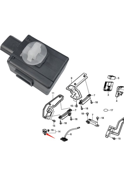 Honda Odyssey Fit Pilot Pasaport Crv 2017-2021 Akıllı Uyarı Buzzer 74940TX6003 Için Araba Akıllı Buzzer 74940-TX6-003 (Yurt Dışından) fiyatları