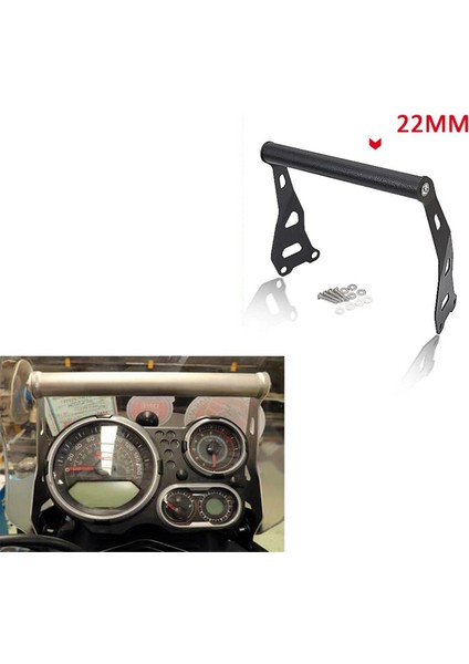 12+22MM Motosiklet Telefon Desteği Gps Navigasyon Braket Çubuğu Royal Enfield Himalayan 2016-2021 Cep Telefonu Tutucu (Yurt Dışından) fırsatları