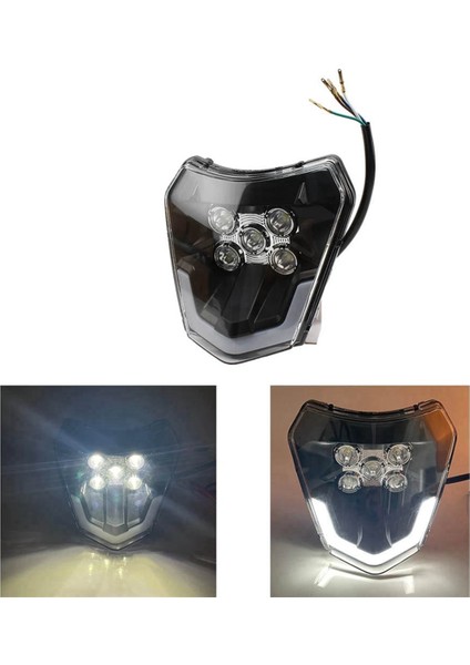 Motosiklet LED Far Fit Fit LED Far Ktm Ec Exc Xc Xcf Xcw Xcf Sx Sxf Sxs 125 150 250 350 450 530 690 (Yurt Dışından) fırsatları