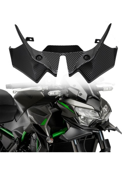 Kawasaki Için Ön Spoyler Z650 Z 650 2020-2024 Aerodinamik Kanat Deflektörü Kanat Biçimi Kaplama Kaplama Karbon Fiber (Yurt Dışından) fiyatları