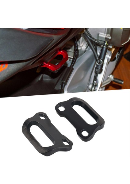 Motosiklet Kuyruğu Arka Koltuk Yolcu Tutucu Yakalama Çubukları Aprilia Için Koltuk 660 RS660 Tuono 660 2020-2022 (Siyah) (Yurt Dışından) indirimleri