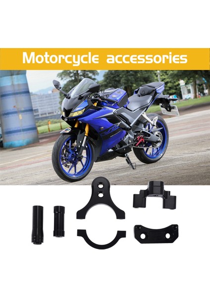 Cnc Motosiklet Damper Direksiyonu Yamaha Yamaha Yamah R3 Mt-03 R25 Için Damper Braket Montaj Tutucu Kiti (Yurt Dışından) indirimleri