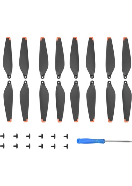 6030F Djı Mini 4 Pro Pervane Için Pervane Vida Yedek Aksesuarları ile Hafif Drone Kanat Fanı (Yurt Dışından)
