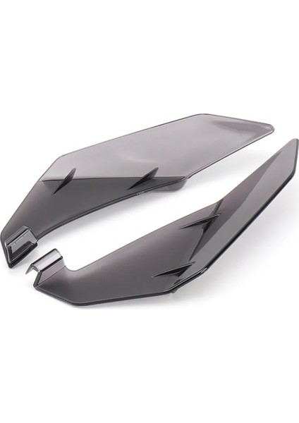 Motosiklet Ön Tarafı Ön Cam Ön Cam Saptırıcı Honda XL750 Transalp Xl 750 Transalp 2023 (Duman Gri) (Yurt Dışından)