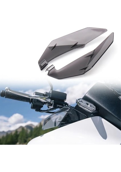 Motosiklet Ön Tarafı Ön Cam Ön Cam Saptırıcı Honda XL750 Transalp Xl 750 Transalp 2023 (Duman Gri) (Yurt Dışından) fiyatları