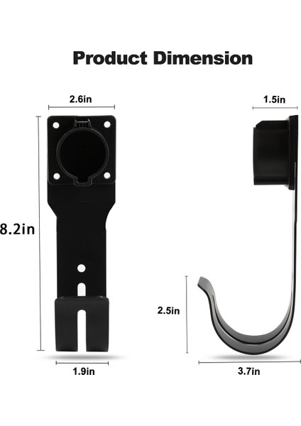 J1772 Ev Şarj Cihazı Tutucu Sae J1772 Ev Şarj Cihazı Tutucu Tüm J1772 Ev Şarj Cihazı Modelleri Şarj Kablosu Tutucu (Yurt Dışından) fiyatları