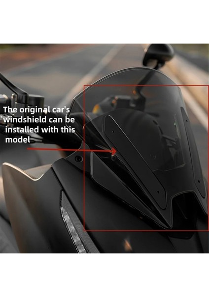 Motosiklet Ön Cam Dekoratif Braket Kapağı Ön Cam Kapağı Zontes 125M 150M 150D 350D 350M 310M Için (Yurt Dışından) indirimleri