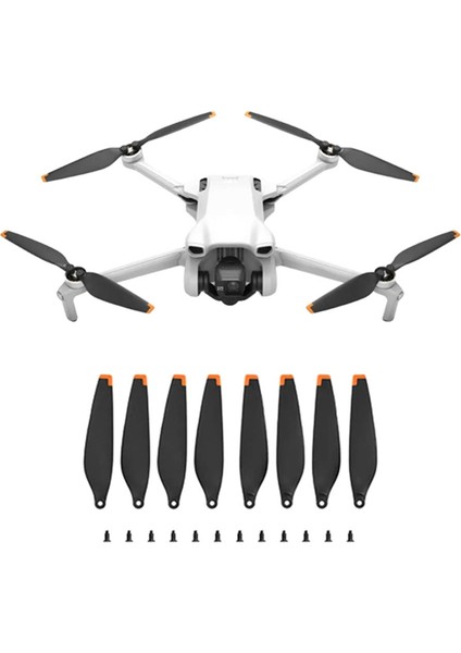 Djı Mini 3 Pro Propeller Için 6030F Blade Pano Hafif Ağırlık Kanat Dron Aksesuarları Turuncu Kenar Siyah (Yurt Dışından) fiyatları