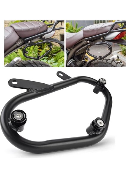 Motosiklet Sol Yan Bagaj Çanta Tutucu Zafer Hız 400 Scrambler 400 x 2024 2025 Saddle Torba Bagaj Braketi (Yurt Dışından) modelleri