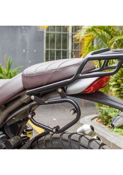 Motosiklet Sol Yan Bagaj Çanta Tutucu Zafer Hız 400 Scrambler 400 x 2024 2025 Saddle Torba Bagaj Braketi (Yurt Dışından) fırsatları