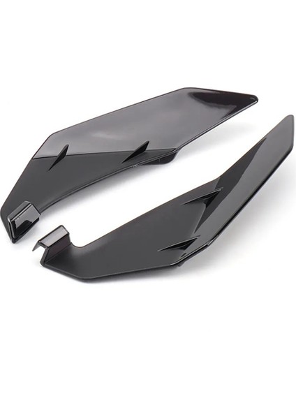 Motosiklet Ön Tarafı Ön Cam Ön Cam Saptırıcı Honda XL750 Transalp Xl 750 Transalp 2023 (Siyah) (Yurt Dışından)