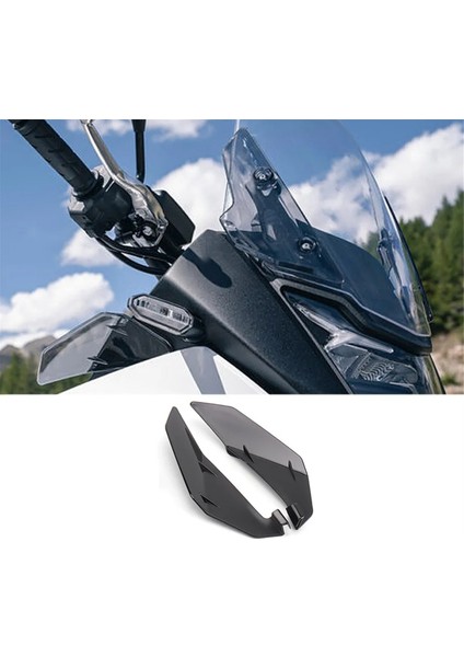 Motosiklet Ön Tarafı Ön Cam Ön Cam Saptırıcı Honda XL750 Transalp Xl 750 Transalp 2023 (Siyah) (Yurt Dışından) indirimleri