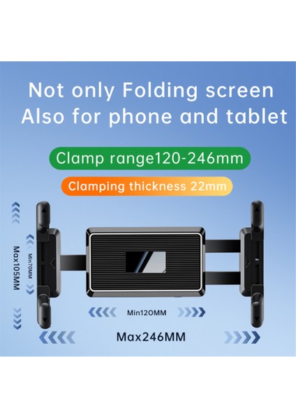 Telefon Padi Tutucu 360 Ayarlanabilir Tutucu Dizüstü Bilgisayar Tilt Çubuğu Araba Telefon Tutucu Tutucu Araba Için (Yurt Dışından) fırsatları