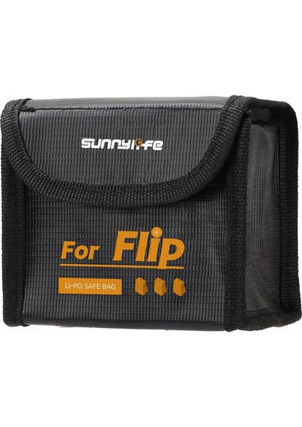 Sunnylife Lipo Pil Güvenli Çanta Djı Flip Koruyucu Pil Depolama Kılıfı 3 Pil Için Drone Aksesuar (Yurt Dışından)