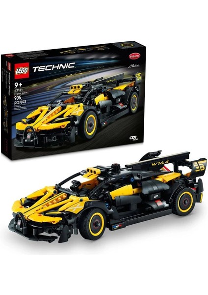 Technic Bugatti Bolide Yarış Arabası Yapı Seti 42151