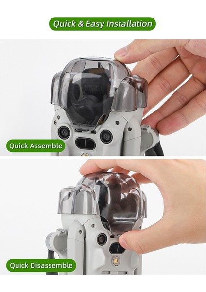 Sunnylife Için Djı Mini 4 Pro Lens Kapak Gimbal Entegre Hızlı Salın (Yurt Dışından)
