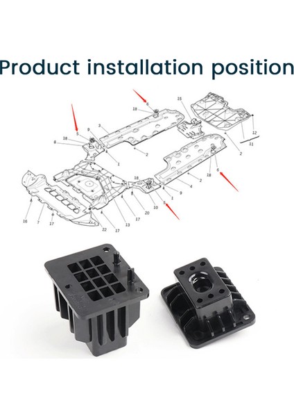 Maserati Ghibli Jack Pad Point Destek Braketi 2014 - 2020 Ön Asansör Destek Ped Jack (Yurt Dışından) modelleri
