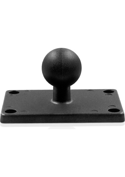 Ram Navigasyon Braketi Için 1 Inç Kauçuk Bilyalı Kafalı Motosiklet Montaj Tabanı ile Alüminyum Kare Montaj Tabanı, Stil 3 (Yurt Dışından)