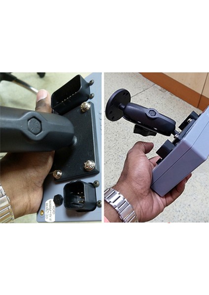 Ram Navigasyon Braketi Için 1 Inç Kauçuk Bilyalı Kafalı Motosiklet Montaj Tabanı ile Alüminyum Kare Montaj Tabanı, Stil 3 (Yurt Dışından) indirimleri