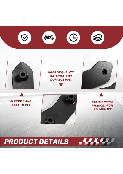 Yamaha Için Motosiklet Ayna Deliği Kapağı TMAX560 Tmax Tech Tech Max 2025- Arka Görünüm Ayna Kapak Base Kapağı, A (Yurt Dışından) indirimleri
