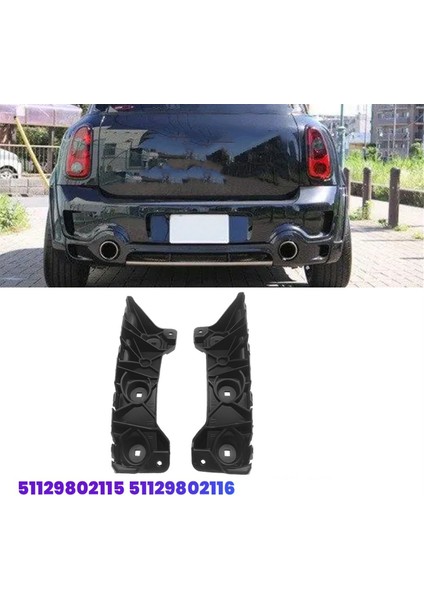Araba Arka Tampon Mini Cooper Countryman R60 R61 2011-2016 Arka Çubuk Montaj Desteği 51129802116 (Yurt Dışından) modelleri