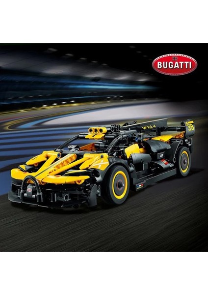 Technic Bugatti Bolide Yarış Arabası Yapı Seti 42151