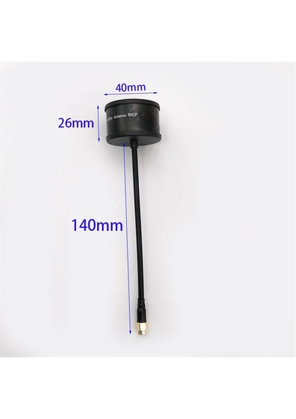 1.25G Yüksek Kazançlı Dairesel Polarize Omni Anten 1.9dbi Rhcp Sma Fpv Için Uzun Menzilli Drone Model Parçaları (Yurt Dışından) indirimleri