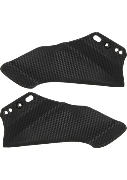 Motosiklet Fairing Ön Aerodinamik Kanatlar Kawasaki H2 Zx-6r Honda CBR650R Için Karbon Fiber Ön Cam Kaplama Kanadı (Yurt Dışından) fiyatları