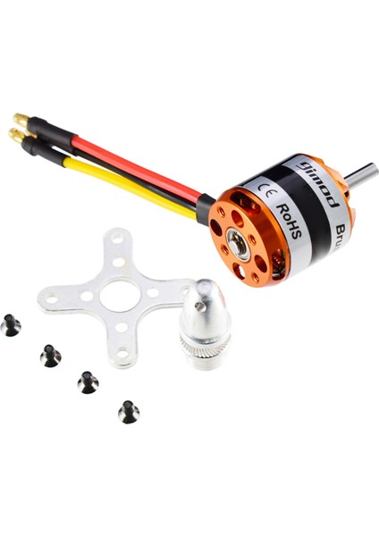 D2836 2836 Fırçasız Motor 2-4s Lıpo 4mm Şaft Çapı 40A Esc Sabit Kanatlı Dronlar 750KV Için Uygun (Yurt Dışından)