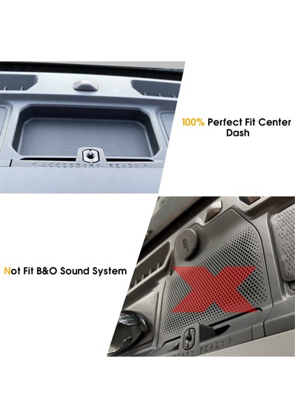 Ford Bronco 2021 2022 2023 Aksesuarları Için Slayt Raylı Dash Telefon Montajı, Gopro ve Akıllı Telefon Için Uyumlu Aksesuarlar (Yurt Dışından) modelleri