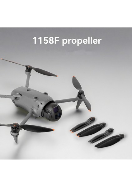 2pc 1158F Djı Mavic 4 Pro Drone Hızlı Bırakma Props Props Props Djı Mavic 4pro A Için Düşük Guhlu Pervaneler (Yurt Dışından) fiyatları