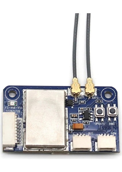 1pcs X6B 2.4g 6ch Ibus Ppm Pwm Alıcı Flysky I10/I6S/I6/I6X/I4X Verici Fpv Yarış Drone Için FS-X6B (Yurt Dışından) modelleri