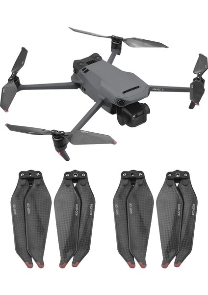 4 Çift 9453F Djı Mavic Için Karbon Fiber Pervane 3 Katlanabilir Hızlı Bırakma Bıçak Fanları Yedek Yedek Aksesuar (Yurt Dışından) indirimleri