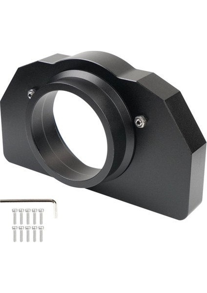 Logitech Için G25 G27 G29 G920 G923 Alüminyum Alaşım Braketi Yatak Koltuk Direksiyon Simidi Onarımı Modifikasyonu Siyah (Yurt Dışından)