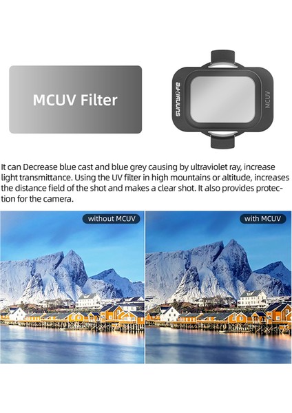 Sunnylife Mcuv Filtre Drone Filtresi Avata 2 Filtre Crossover Filtresi Için Çok Yönlü Uygun Pratik Accessoiler (Yurt Dışından) indirimleri
