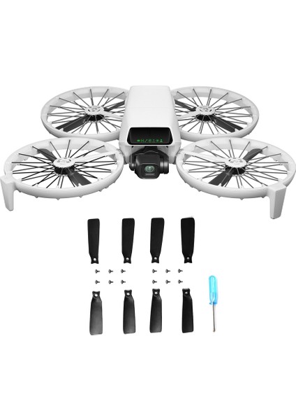 Pervane Bıçağı Yedek Parçalar Çıkarılabilir Drone Pervane Bıçağı Djı Flip Pervane Bıçağı Set Drone Aksesuarları (Yurt Dışından) indirimleri