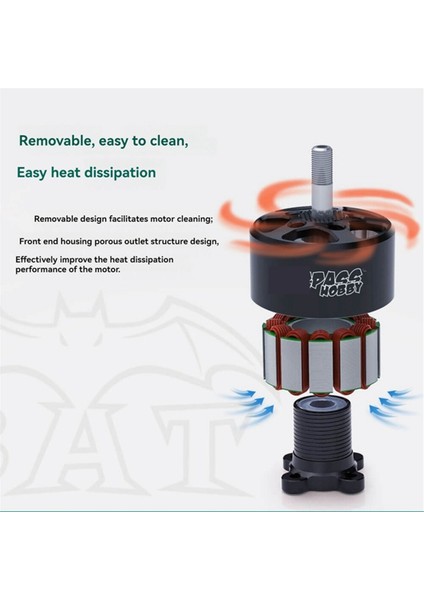 Sporpasshobby Bat 3115 1050KV Fırçasız Motor Drone Rekabet Motoru Fpv Yarış Drone Parçaları Için Dıy Aksesuarları (Yurt Dışından) fiyatları