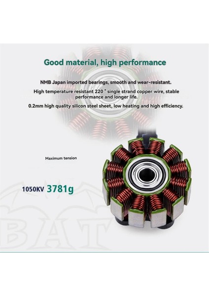 Sporpasshobby Bat 3115 1050KV Fırçasız Motor Drone Rekabet Motoru Fpv Yarış Drone Parçaları Için Dıy Aksesuarları (Yurt Dışından) fırsatları