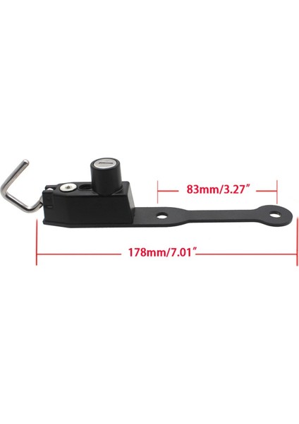 Motosiklet Kask Kilit Yan Honda CB750 Hornet 23- CBR400R CBR500R CBR650F CB650F Için 2 Anahtar ile Hırsızlık Önleme Güvenliği (Yurt Dışından) modelleri